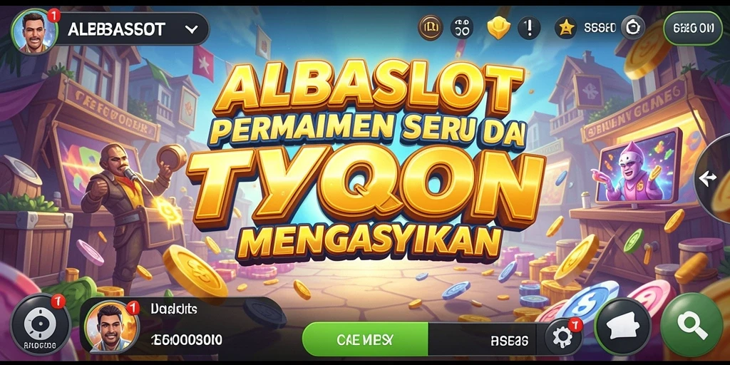 Tampilan menarik dari gameplay <strong>ALBASLOT</strong>, menggambarkan keseruan menjalankan bisnis.