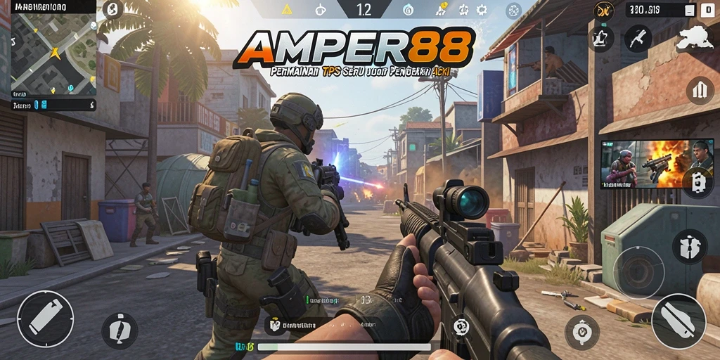 Tangkapan layar gameplay AMPER88 dengan aksi seru dan grafis yang menawan.