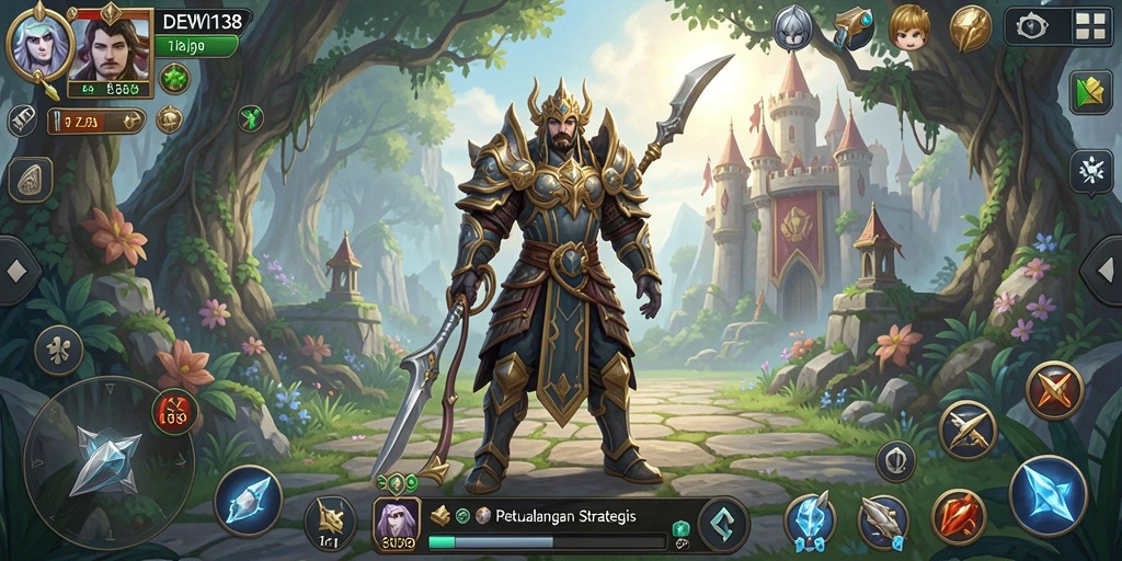 Tampilan gameplay menantang dari DEWI138 dengan berbagai strategi.