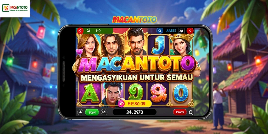 Tampilan gameplay menarik dari MACANTOTO dengan berbagai tema slot.