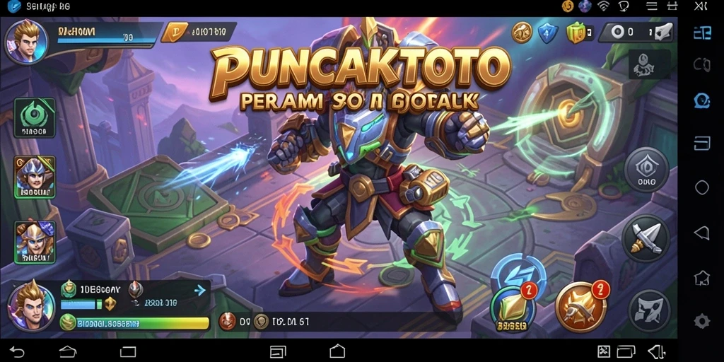 Tangkapan layar gameplay PUNCAKTOTO yang mendebarkan dan interaktif.