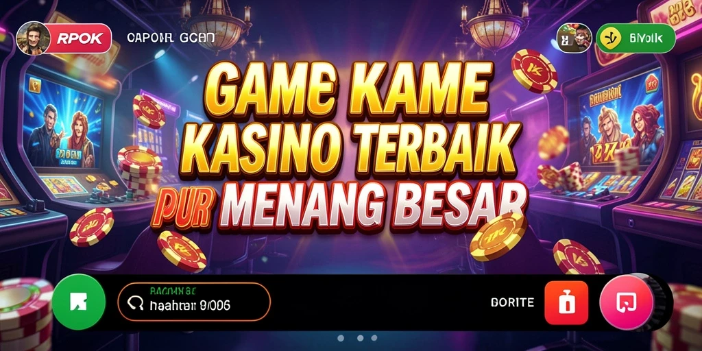 Tampilan menarik dari gameplay RPOK di dunia Kasino.