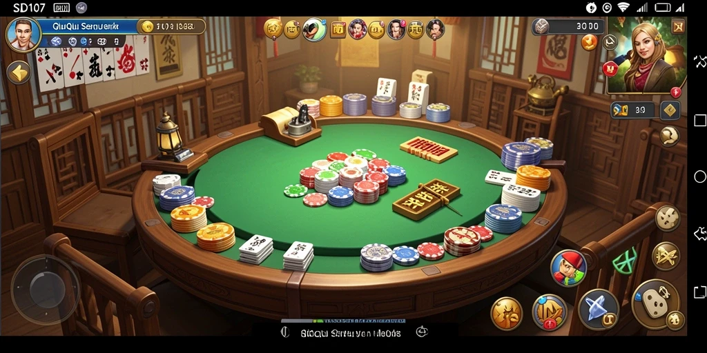 Screenshot gameplay QiuQiu yang seru dan menarik.