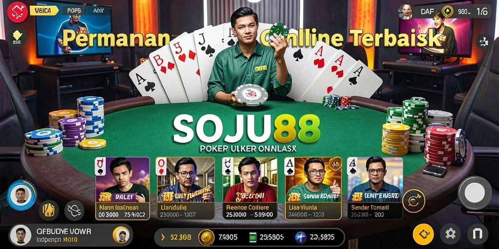 Tampilan gameplay seru dan mendebarkan di SOJU88.