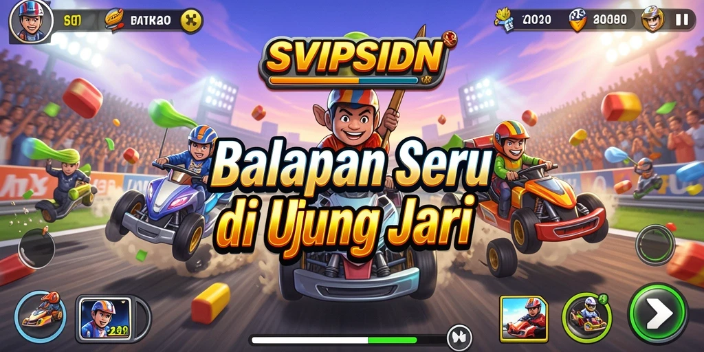 Tampilan gameplay SVIPSIDN yang mendebarkan dan penuh aksi.