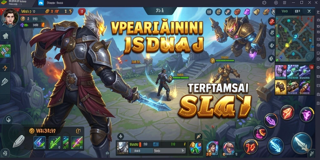 Screenshot gameplay menunjukkan pertempuran strategi yang intens di WA369.
