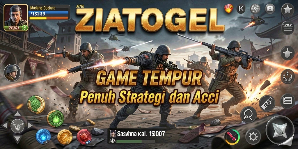 Tangkapan layar gameplay ZIATOGEL yang menampilkan aksi menegangkan.